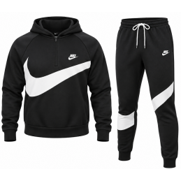 Nike Sportswear Fleece Men's Pullover Swoosh Hoodie & Pants  2 Pc Set