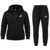 Nike Sportswear Club Fleece Men's Full Zip Hoodie & Pants Set Black