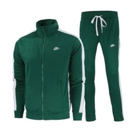 Nike Men's Knit Tracksuit Hunter /White