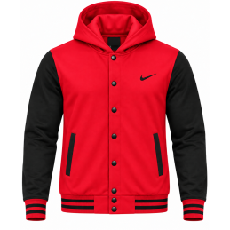 Nike Varsity Colorblock Men's Solo Swoosh Fleece Hoodie