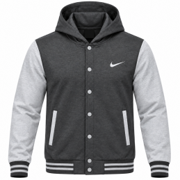 Nike Varsity Colorblock Men's Solo Swoosh Fleece Hoodie