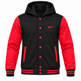 Nike Varsity Colorblock Men's Solo Swoosh Fleece Hoodie