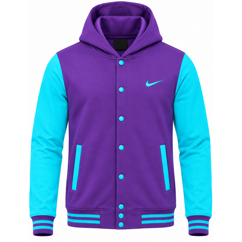 Nike Varsity Colorblock Men's Solo Swoosh Fleece Hoodie