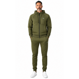 Lacoste Men's Classic Fit Full Zip-Up Hoodie & Pants Set