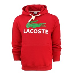 Lacoste Cotton Fleece Pullover Hoodie & Pants Set
