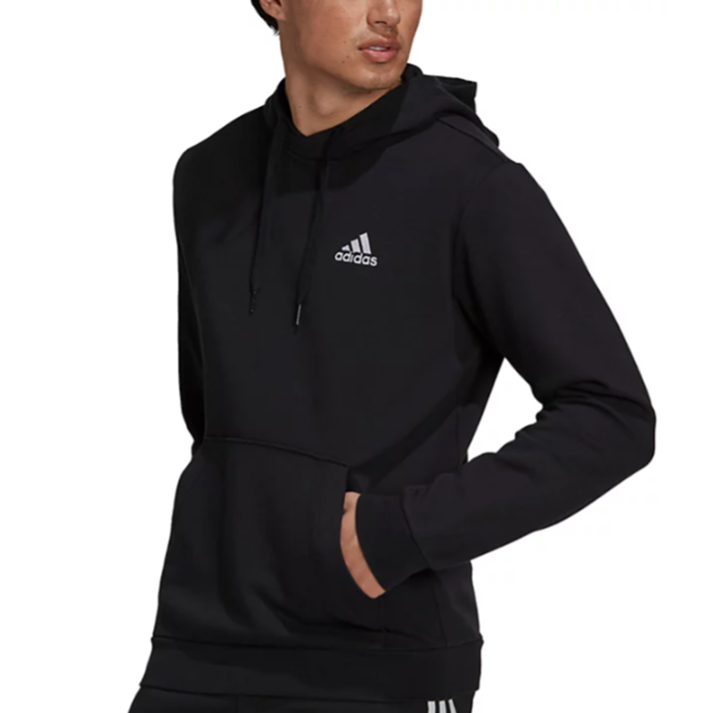 Adidas Men's Feel Cozy Essentials Fleece Pullover Hoodie