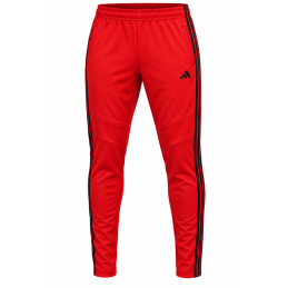 Adidas 3-Stripe Tricoat Track Set Jacket & Pants Red