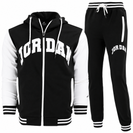 Jordan  varsity Tech Fleece Color Block Men's Hoodie & Pants  2 Pc Set