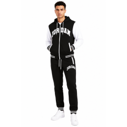 Jordan  varsity Tech Fleece Color Block Men's Hoodie & Pants  2 Pc Set