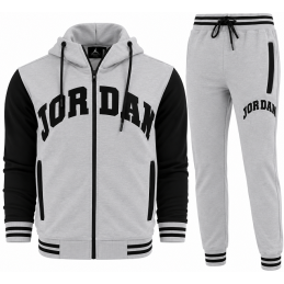Jordan  varsity Tech Fleece Color Block Men's Hoodie & Pants  2 Pc Set