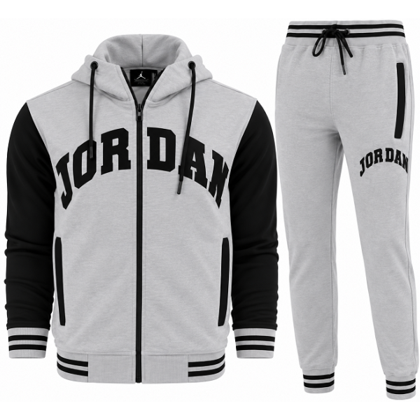 Jordan  varsity Tech Fleece Color Block Men's Hoodie & Pants  2 Pc Set