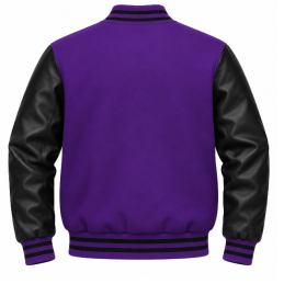 Nike Swoosh Men's Two Tone Leathered Varsity Jacket