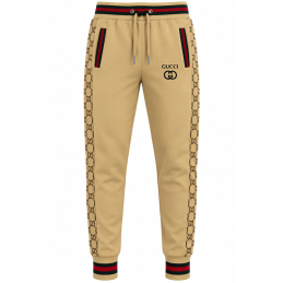 Gucci Monogram Zip-Up Jacket & Pants Set