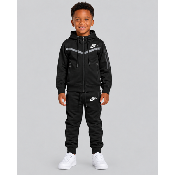 Nike Sportswear Tech Fleece Big Kids Full-Zip Hoodie& Pants Set