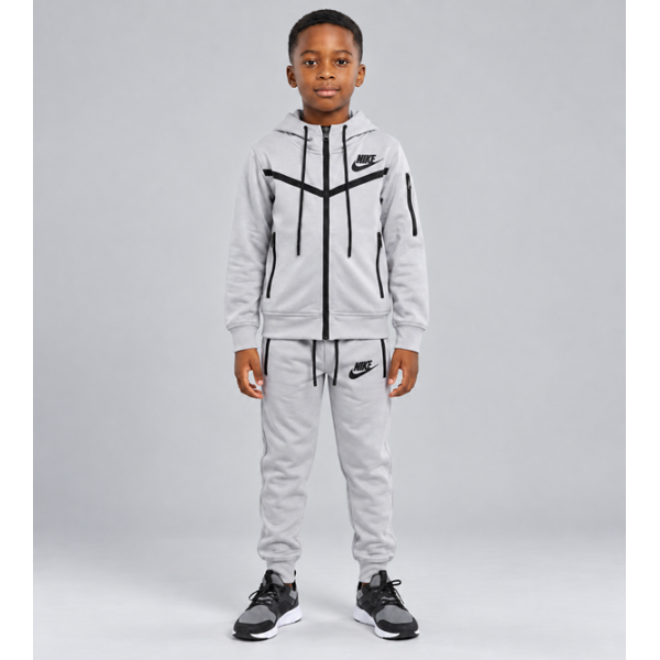 Nike Sportswear Tech Fleece Big Kids Full-Zip Hoodie& Pants Set