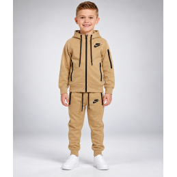 Nike Sportswear Tech Fleece Big Kids Full-Zip Hoodie& Pants Set