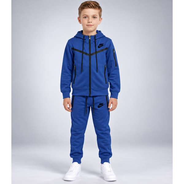 Nike Sportswear Tech Fleece Big Kids Full-Zip Hoodie& Pants Set