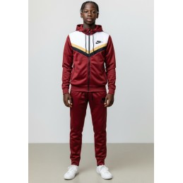 Nike Mens Classic  Chevron Design Hoodie & Pants Set