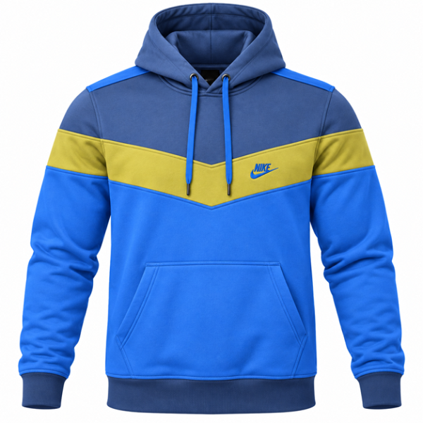 Nike Colorblock Club Fleece Pullover Hoodie