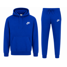 Nike Sportswear Club Fleece Men's Pullover Hoodie Hoodie & Pants Set Royal