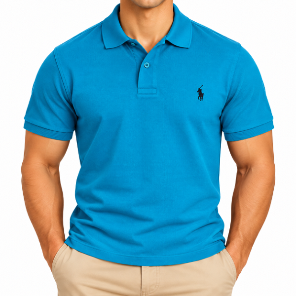 Polo Ralph Lauren Classic Fit Mesh Long Sleeve Polo Shirt