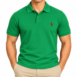 Polo Ralph Lauren Classic Fit Mesh Long Sleeve Polo Shirt