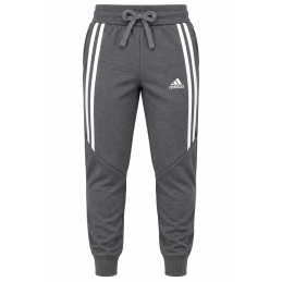 Adidas Essentials Stripe Full-Zip Fleece Hoodie & Pants Set