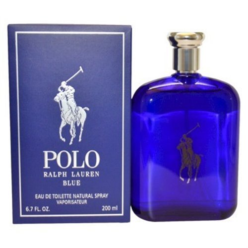 Polo Blue by Ralph Lauren, 6.7 oz Eau De Toilette Spray for Men